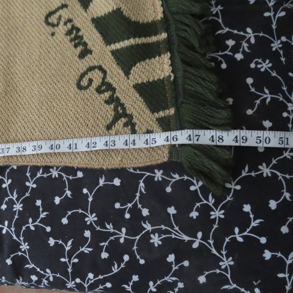 extremely rare pierre cardin made by matsumoto throw blanket 60s iconic - Picture 10 of 11